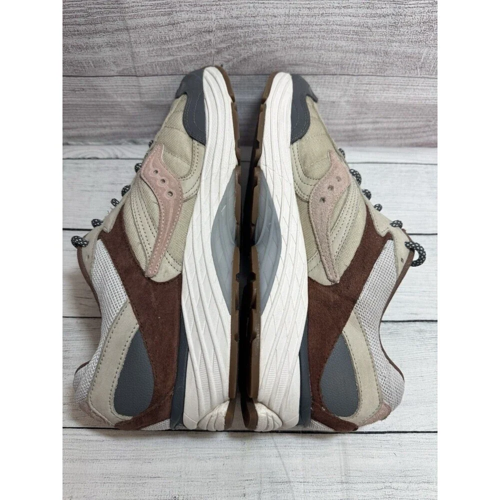 Saucony SNEAKERS PROGRID Ommi  9 S70807-1 TAN GRAY BROWN  Men’s Size 12